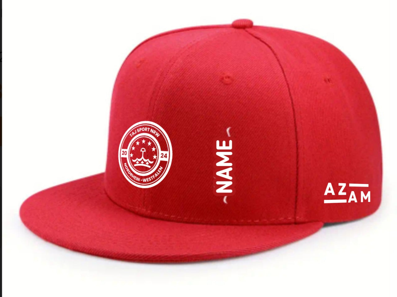 Die exklusive FLAT Caps in Rot und Weiß