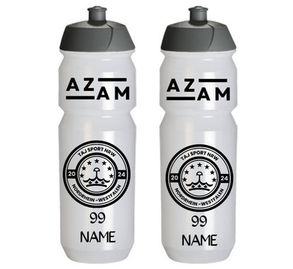Training Wasserflasche mit Vereins Logo und Ihr Name
